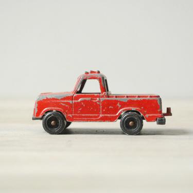 Vintage Toy Pickup Truck Red Toy Car Tootsie Toy Jeep Little Dog Vintage Boston MA