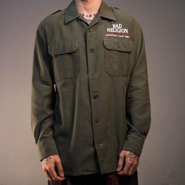 Vintage 1994 Bad Religion Stranger Than Fiction Tour Fatigue