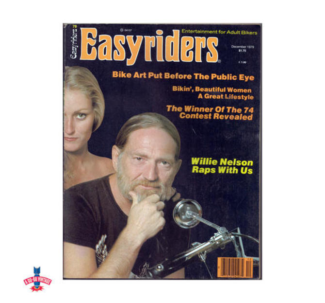 Easyriders December Magazine 1979 Willie Nelson Cover David Mann Poster Mature Adult Bikers Chopper Biker Motorcycle Vintage Magazine By Agogovintage From A Gogo Vintage Of Havre De Grace Md Attic