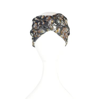 Leopard Sequin Twist Headband 