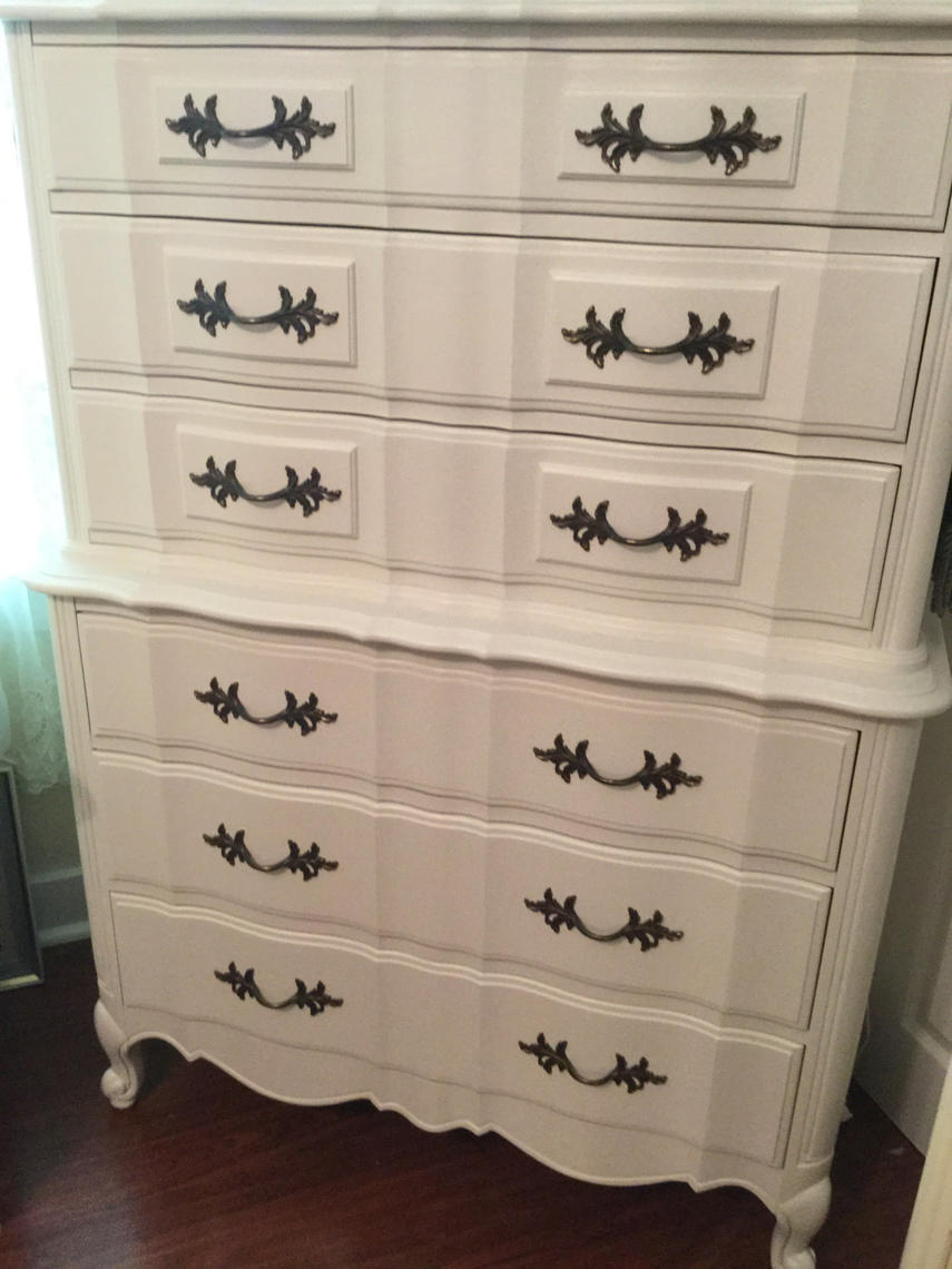 Sold Thomasville French Provincial Highboy Dresser By