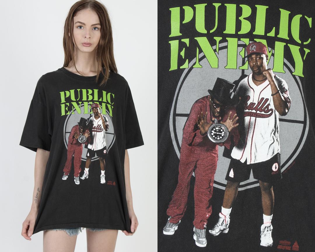 Vintage Public Enemy Merch T-shirt 1991 Apocalypse RARE | eBay