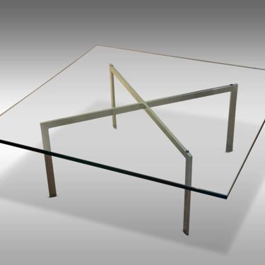 Ludwig Mies van der Rohe &quot;Barcelona&quot; Coffee Table for Knoll, C. 1970s - Please ask for a shipping quote before you buy. 