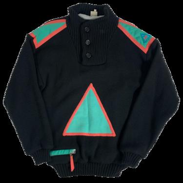 Vintage SOS Sportswear &quot;Wool&quot; Ski Sweater