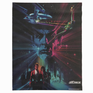 1984 Star Trek III Poster Paramount Pictures Vintage 