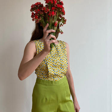 Floral Ditsy Print Tank Top 