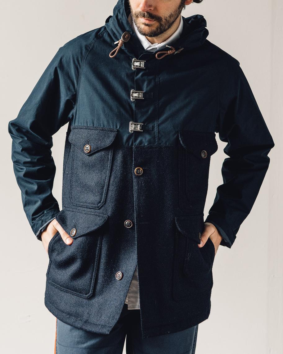 Nigel Cabourn Classic Cameraman Jacket, Navy | Glasswing