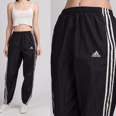 Adidas nylon track hot sale pants womens