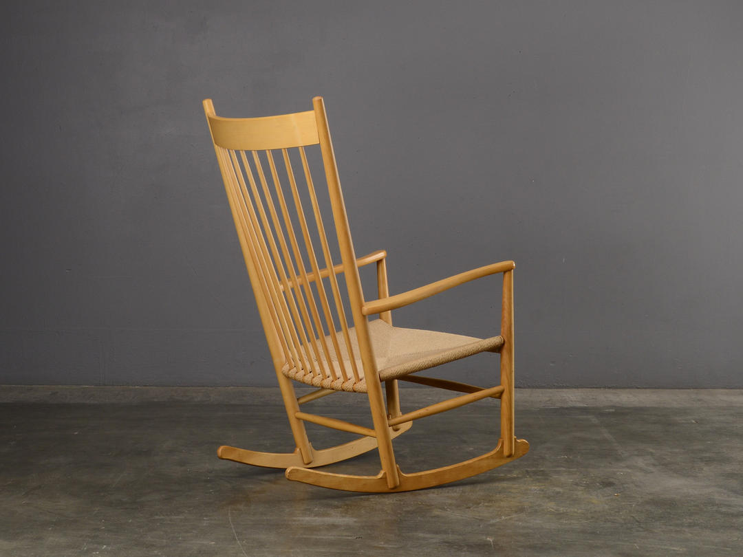 Hans Wegner J16 Rocking Chair Mid Century Danish Modern Rocker | Madsen ...