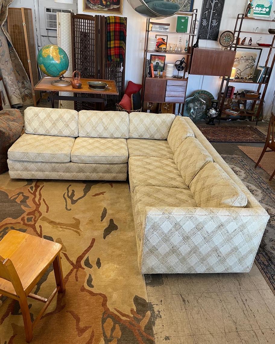 2Pc. Sectional Sofa by Henredon Contact Modern San Antonio, TX