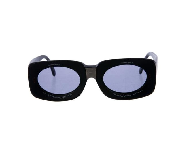 Vintage Iconic CHANEL Camera Lens Frames Sunglasses !! Black Grey Collector, Moonstone Vintage