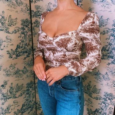 Toile Reformation Top