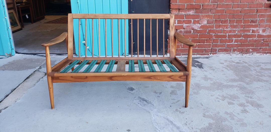 Midcentury Modern Teak Loveseat Frame Only Vintage MC Frederick, MD