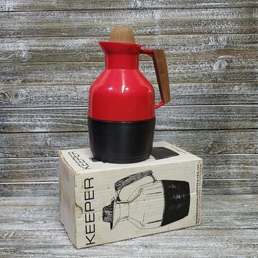 Vintage Keeper Thermos, Swedish G. Rosendahl Carafe w/ BOX, Danish Modern Serving Pitcher, International Coffee &amp; Tea Inc., Vintage Kitchen 