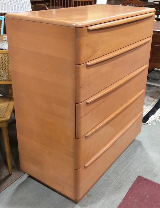 Heywood Wakefield 5 Drawer Dresser Encore Champagne Bedroom