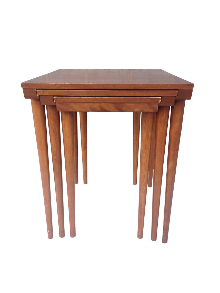 MidCentury Modern Conant Ball Nesting Tables Barefoot Dwelling