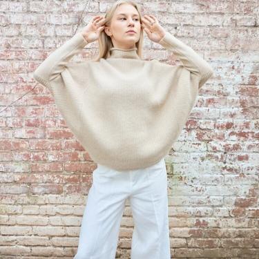 Crop Mock Neck Sweater