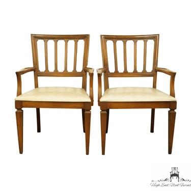 Set of 2 B.F. HUNTLEY FURNITURE Italian Provincial Dining Arm Chairs 2075-75 