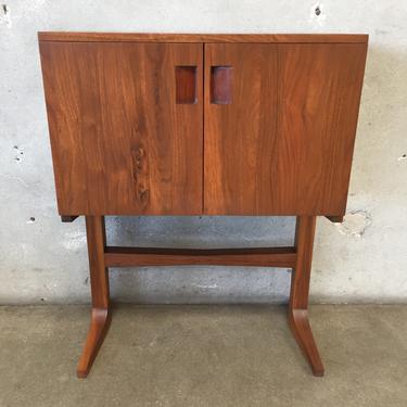 Mid Century Compact Side / Bar Cabinet