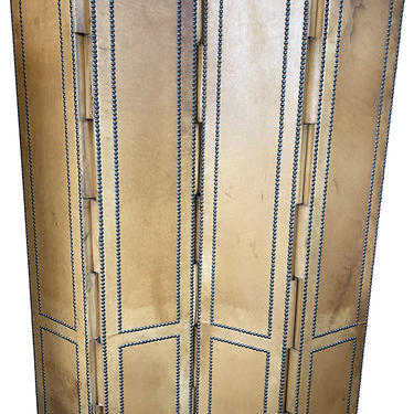 Antique Leather Screen