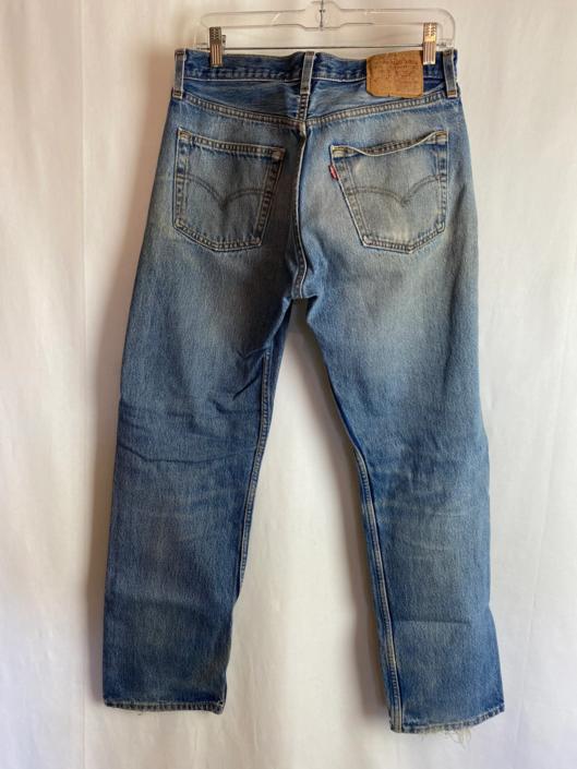 Vintage Levis 501's Faded distressed workwear jeans 1960's-70's true |  Hatties Vintage Clothing | Portland, OR