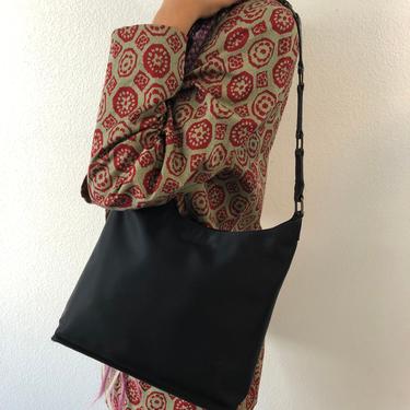 Vintage Paloma Picasso Black Shoulder Bag 