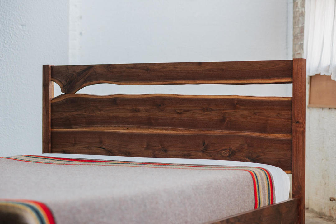 Live Edge Bed Makers Woodworks Portland, OR