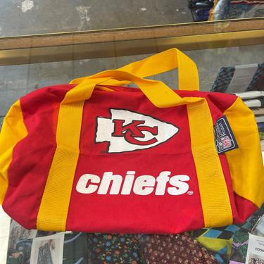 Kansas City Chiefs duffle Bag Vintage 1980s Nfl Duffle Bag Purse 