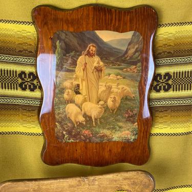 Vintage Warner Sallman “Jesus” Decoupage 