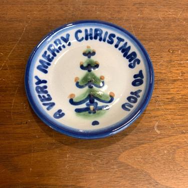 Vintage M.A. Hadley A Very Merry Christmas To You Coaster 