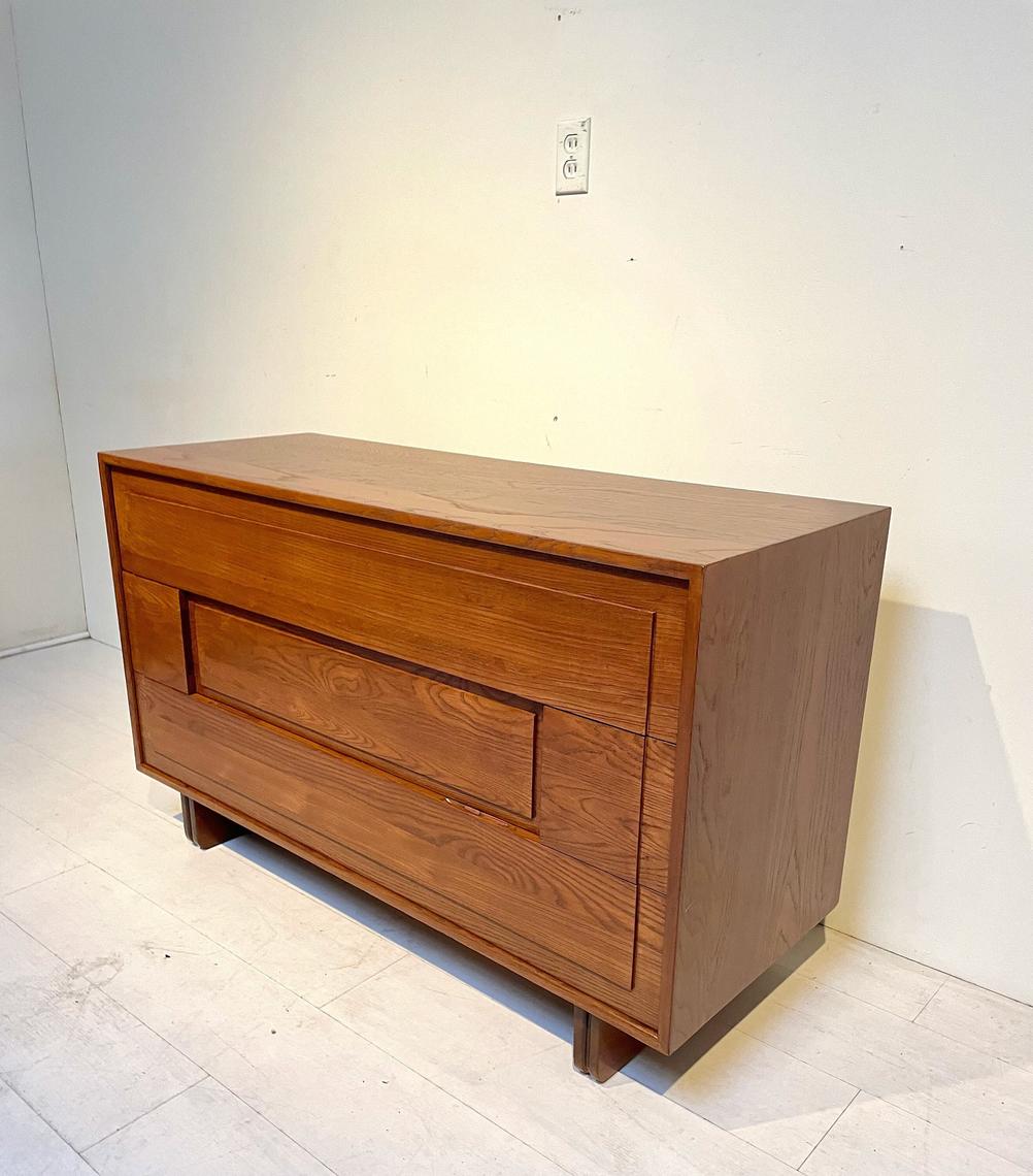 Vintage Danish Lowboy 3-Drawer Dresser, Mid Century | Xcape | Long ...