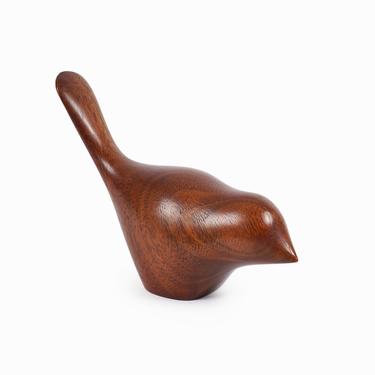 Alan Middleton Walnut Figurine Bird Mid Century Modern 