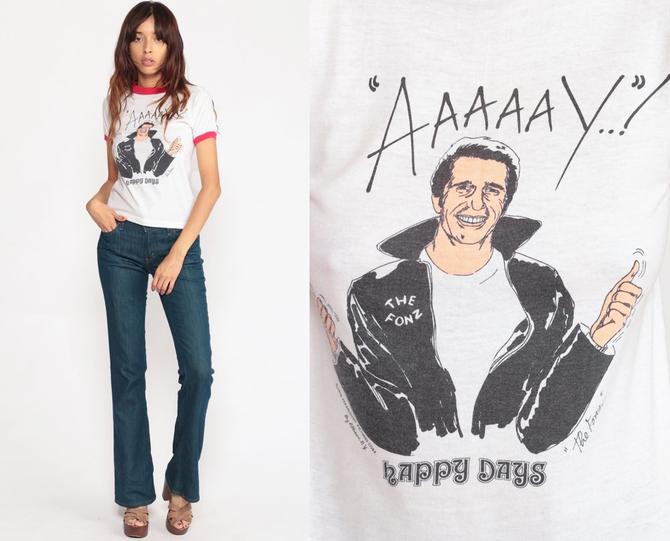 ▫70's【HAPPY DAYS】VINTAGE TEE