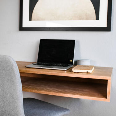 Defiant Floating Cherry Desk 
