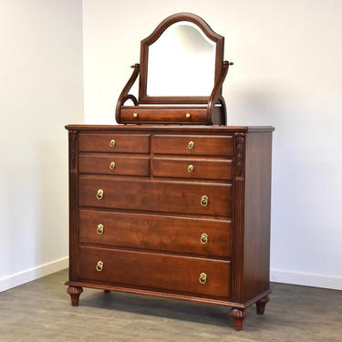 Ethan Allen British Classics Dawson Dresser & Mirror | Mixed Modern -  Nashua, NH | ATTIC