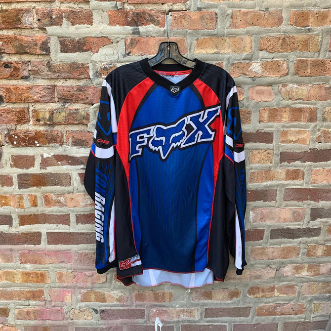 Vintage Fox Racing Long Sleeve Motocross Jersey