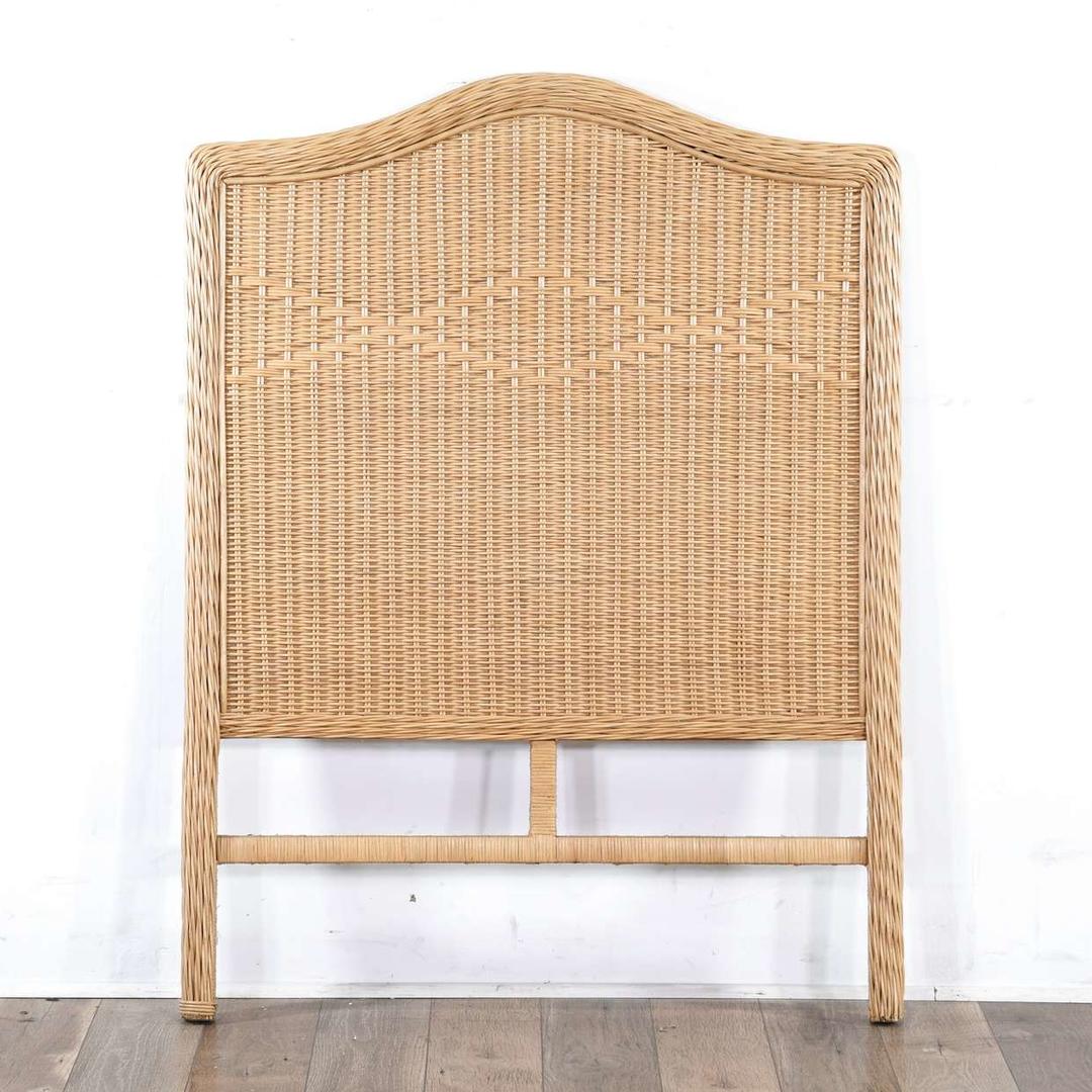 Pier 1 Imports Coastal Rattan Headboard, Twin 2 Loveseat (Los Angeles