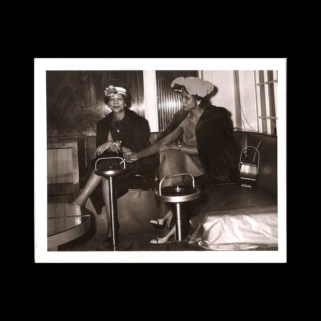 Vintage Photo Snapshot - 1950s African American Women Smoking ...