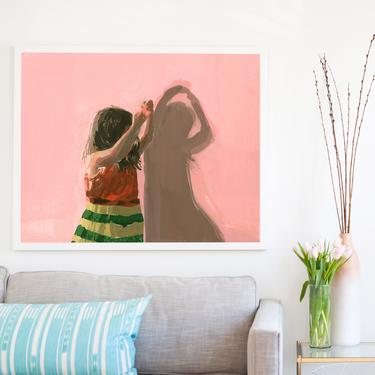 Always Together . HORIZONTAL giclee art print 