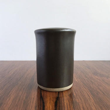Martz Pottery Cylinder Black Glaze