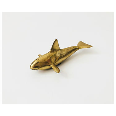 Vintage Brass Shark 