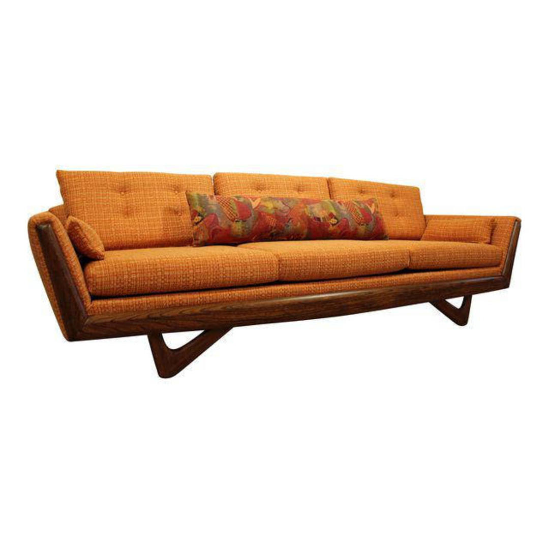 MidCentury Sofa Adrian Pearsall Style Gondola Sofa Danish Modern Annex Marketplace Delaware