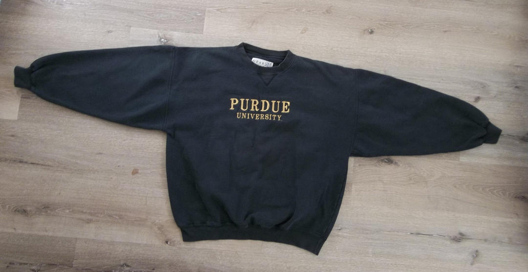 Purdue cheap embroidered sweatshirt