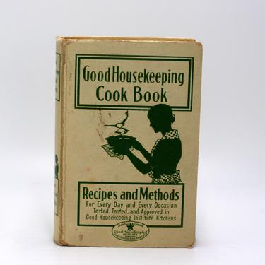 vintage Good Housekeeping Cookbook 1933 