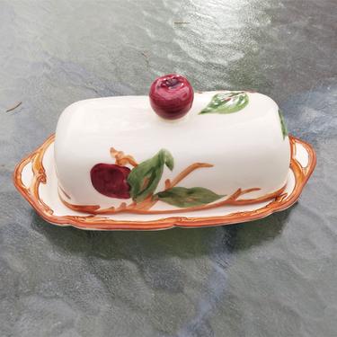 VINTAGE Franciscan Apple Butter Dish Home Decor 3 Girls Antiques Minneapolis MN