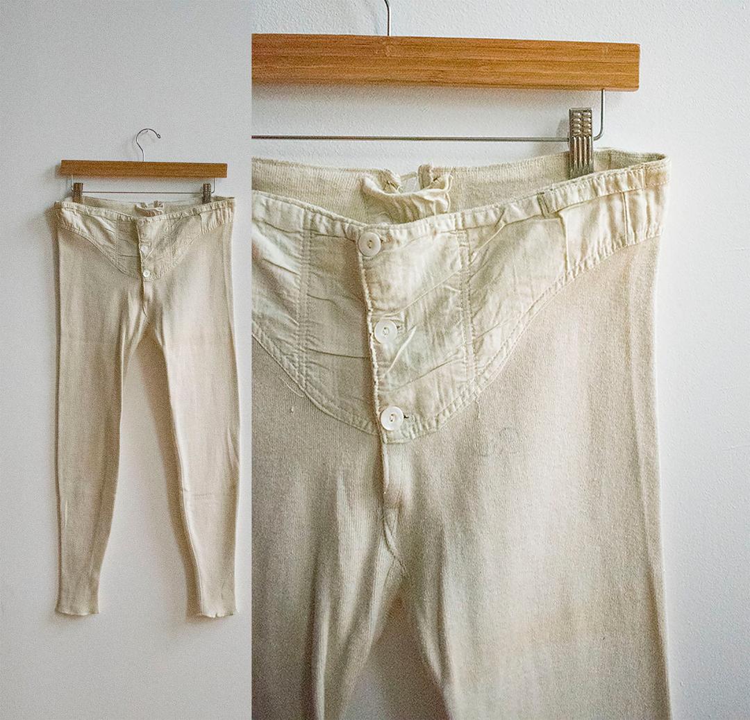 Vintage 1900s Long Johns / Vintage Long Underwear / Vintage