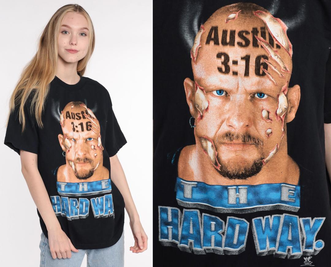 Stone Cold Steve Austin Shirt WWF Shirt Wrestling Shirt Austin 3:16