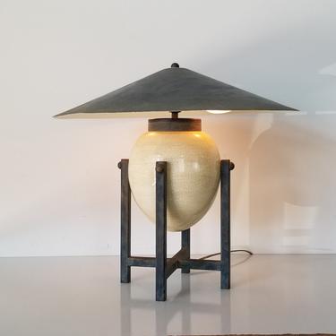80's Postmodern - Style Table Lamp 