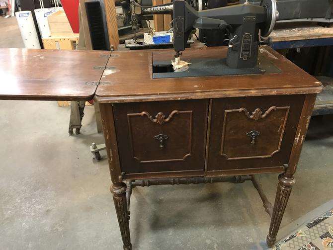 1950 S Electric Kenmore Sewing Machine With Cabinet From Earthwise
