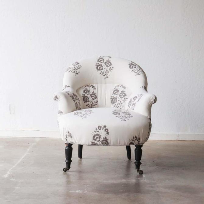 Block print chair sale